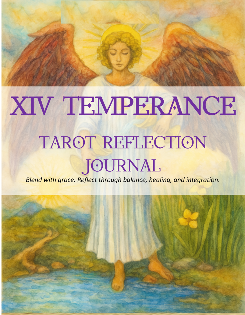 14 Temperance Tarot Card lr