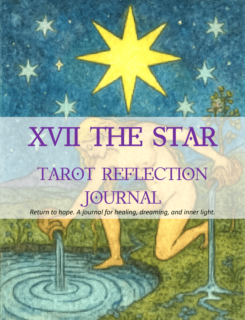 17 Star tarot card LR